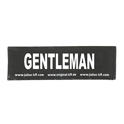 Julius-K9 162LR-G-32342 Klettaufschrift, GENTLEMAN, schwarz Julius-K9 162LR-G-32342 Klettaufschrift, GENTLEMAN, schwarz von JULIUS K-9