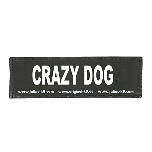 Julius-K9 162LR-K-35503 Klettaufschrift, CRAZY DOG, klein, schwarz Julius-K9 162LR-K-35503 Klettaufschrift, CRAZY DOG, klein, schwarz von JULIUS K-9