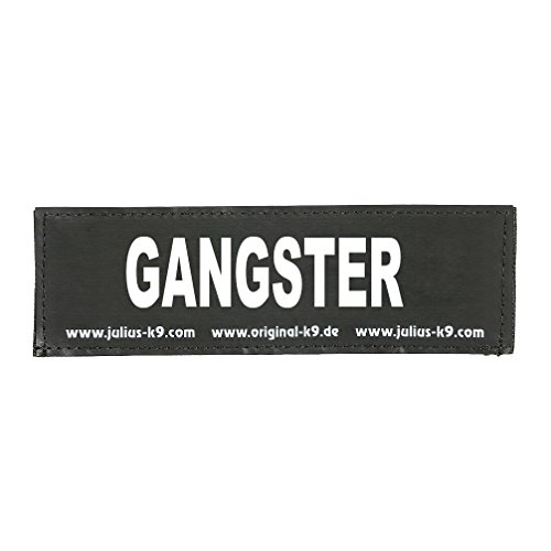 Julius-K9 162LR-K-35947 Klettaufschrift, GANGSTER, klein, schwarz Julius-K9 162LR-K-35947 Klettaufschrift, GANGSTER, klein, schwarz von JULIUS K-9