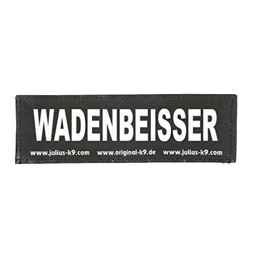 Julius-K9 162LR-K-47544 Klettaufschrift, WADENBEISSER, klein, schwarz Julius-K9 162LR-K-47544 Klettaufschrift, WADENBEISSER, klein, schwarz von JULIUS K-9