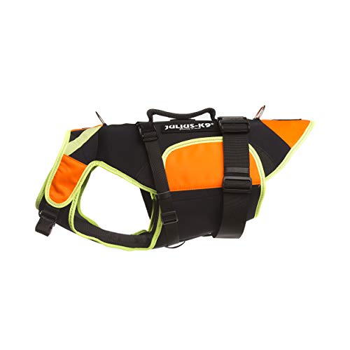 Julius-K9, IDC Multifunktionale Hundeweste 3in1, Größe: L, Schwarz und UV Orange Julius-K9, IDC Multifunktionale Hundeweste 3in1, Größe: L, Schwarz und UV Orange von JULIUS K-9