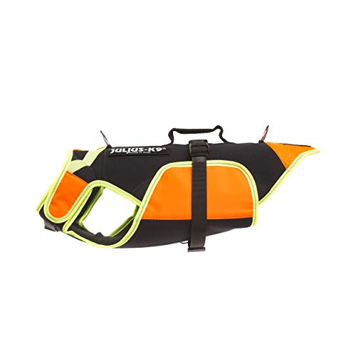 Julius-K9, IDC Multifunktionale Hundeweste 3in1, Größe: M, Schwarz und UV Orange Julius-K9, IDC Multifunktionale Hundeweste 3in1, Größe: M, Schwarz und UV Orange von JULIUS K-9
