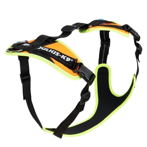 Julius-K9, 19MTR-FOR-S-AMZ, Mantrailing & Outdoor Hundegeschirr, Größe: S, UV orange mit neon Rand Julius-K9, 19MTR-FOR-S-AMZ, Mantrailing & Outdoor Hundegeschirr, Größe: S, UV orange mit neon Rand von JULIUS K-9