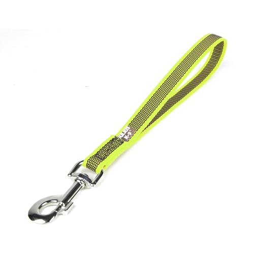 Julius-K9 Color & Gray Kurze Verkehrsleine, 20 mm x 35 cm, Neongrau Julius-K9 Color & Gray Kurze Verkehrsleine, 20 mm x 35 cm, Neongrau von JULIUS K-9