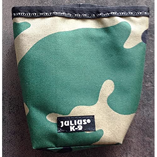 Julius-K9 Leckerliebeutel mit Schnur, Camouflage von JULIUS K-9