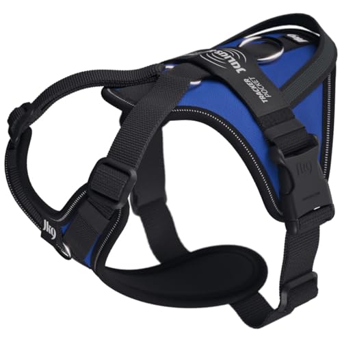 Julius-K9 Hundegeschirr in Y-Form, einfach am Ring anzubringen + Griff Xsmall, Blau Julius-K9 Hundegeschirr in Y-Form, einfach am Ring anzubringen + Griff Xsmall, Blau von JULIUS K-9