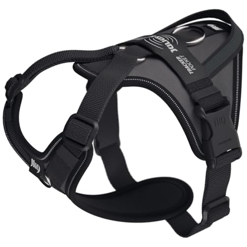 Julius-K9 Hundegeschirr in Y-Form, einfach mit Ring zu befestigen + Griff Xsmall, Anthrazit Julius-K9 Hundegeschirr in Y-Form, einfach mit Ring zu befestigen + Griff Xsmall, Anthrazit von JULIUS K-9