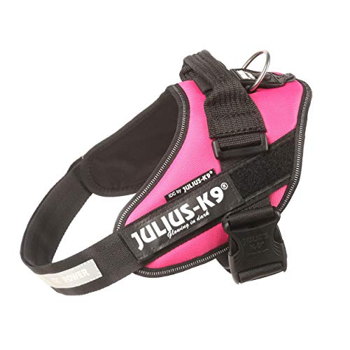 Julius-K9 IDC Powerharness Hundegeschirr mit zwei kostenlosen Patches, Dunkelrosa, Größe 0 Julius-K9 IDC Powerharness Hundegeschirr mit zwei kostenlosen Patches, Dunkelrosa, Größe 0 von JULIUS K-9