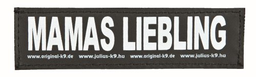 Julius-K9 162LR-K-36876 Klettaufschrift, MAMAS LIEBLING, klein, schwarz Julius-K9 162LR-K-36876 Klettaufschrift, MAMAS LIEBLING, klein, schwarz von JULIUS K-9