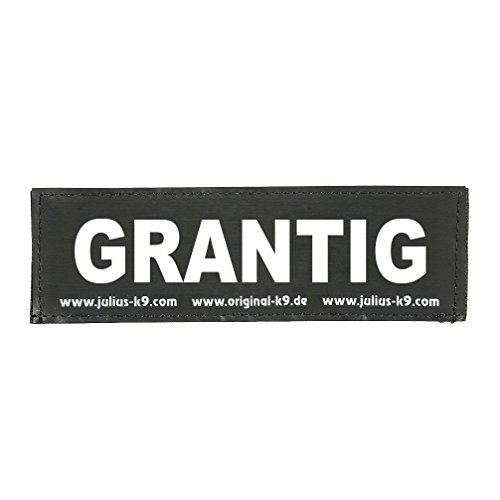 Klettaufschrift, GRANTIG, klein, Schwarz Klettaufschrift, GRANTIG, klein, Schwarz von JULIUS K-9