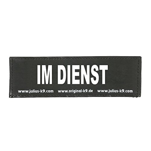 Klettaufschrift, IM DIENST, groß, Schwarz Klettaufschrift, IM DIENST, groß, Schwarz von JULIUS K-9