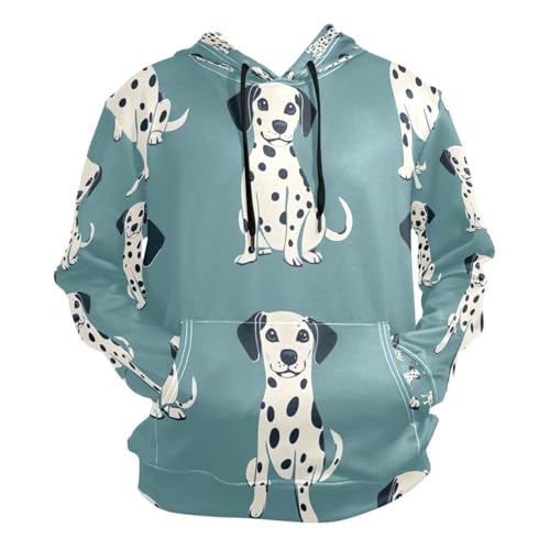 JUMBEAR Kapuzenpullover mit niedlichem Punktemuster, Unisex, für Herren und Damen, Größe S, a, S JUMBEAR Kapuzenpullover mit niedlichem Punktemuster, Unisex, für Herren und Damen, Größe S, a, S von JUMBEAR