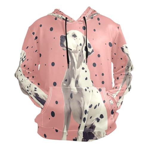 JUMBEAR Kapuzenpullover mit niedlichem Punktemuster, Unisex, für Herren und Damen, Größe S, a, S JUMBEAR Kapuzenpullover mit niedlichem Punktemuster, Unisex, für Herren und Damen, Größe S, a, S von JUMBEAR