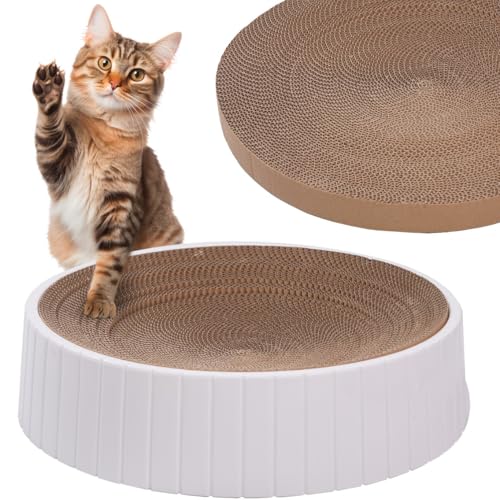 Kratzbaum-Set mit ZUSÄTZLICHEM austauschbaren Einsatz für Katze aus umweltfreundlicher KARTON Kratzbaum-Set mit ZUSÄTZLICHEM austauschbaren Einsatz für Katze aus umweltfreundlicher KARTON von JUMI
