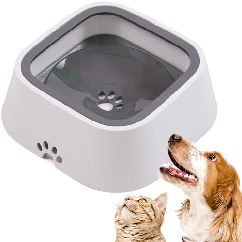 Spritzfreier Futternapf Dog Anti-Slip, verlangsamt das Wasser von JUMI