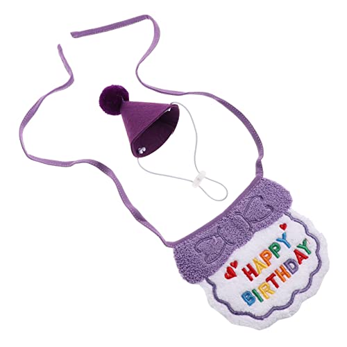 JUMPLAWN 1 Satz Hundemütze und Katzenaccessoire Dekorative Geburtstagsbandana für Haustiere Mütze für Katzen Partyzubehör JUMPLAWN 1 Satz Hundemütze und Katzenaccessoire Dekorative Geburtstagsbandana für Haustiere Mütze für Katzen Partyzubehör von JUMPLAWN