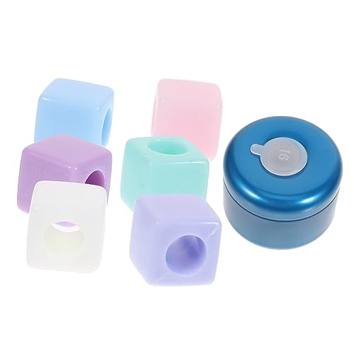 JUMPLAWN 1satz Parrot Training Jar Spielzeug Set Interaktives Vogelspielzeug Mit Bunten Würfeln Für Kleine Und Mittelgroße Vögel Langlebig Tragbar Fördert Die Interaktion Und Erhöht JUMPLAWN 1satz Parrot Training Jar Spielzeug Set Interaktives Vogelspielzeug Mit Bunten Würfeln Für Kleine Und Mittelgroße Vögel Langlebig Tragbar Fördert Die Interaktion Und Erhöht von JUMPLAWN