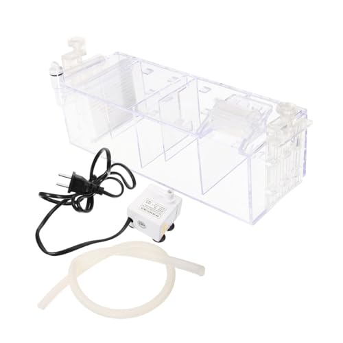 JUMPLAWN 1 Set Aquarium-filtrationsbox Mit Filter, Aquarium-reinigungsbox, Reinigung, Tropfbox, Filterbox JUMPLAWN 1 Set Aquarium-filtrationsbox Mit Filter, Aquarium-reinigungsbox, Reinigung, Tropfbox, Filterbox von JUMPLAWN