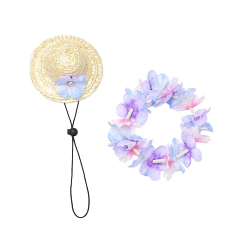 JUMPLAWN 1 Set Haustier-Strohhut-Girlande Tutu Für Hunde Hundemütze Chihuahua-Strohhut Abschlusskappen Für Haustiere Lustige Hundekleidung Hüte Für Hunde Mit Ohrlöchern Sky-Blue Polyester JUMPLAWN 1 Set Haustier-Strohhut-Girlande Tutu Für Hunde Hundemütze Chihuahua-Strohhut Abschlusskappen Für Haustiere Lustige Hundekleidung Hüte Für Hunde Mit Ohrlöchern Sky-Blue Polyester von JUMPLAWN