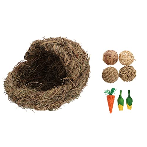 JUMPLAWN 1 Set Kaninchengrasnest Kaninchen Meerschweinchenmatten Häschenkram Kaninchenleckerli Kaninchenspielzeug Häschen Meerschweinchen Heufutterspender Häschenfutter Hamsterkäfig JUMPLAWN 1 Set Kaninchengrasnest Kaninchen Meerschweinchenmatten Häschenkram Kaninchenleckerli Kaninchenspielzeug Häschen Meerschweinchen Heufutterspender Häschenfutter Hamsterkäfig von JUMPLAWN