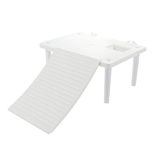JUMPLAWN 1 Stück Sunset Floaties Automatisches Schwimmendes Regal Schildkrötentank Teich Sandhalter Fischterrarium Set Sonnenplattform Für Schildkröten Reptilien Pools Netz Siphon von JUMPLAWN
