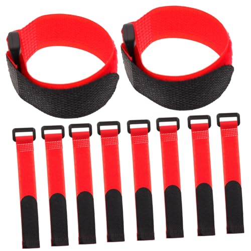 JUMPLAWN 10 Stück Hahnkragen Zubehör für Hühnerställe Anti-Krähe-Kragen Krähenkragen kein Krähenhalsband Verstellbares Halsband Nackengurte für Krähenbeweis Anti-Stör-Nackengurte Nylon von JUMPLAWN