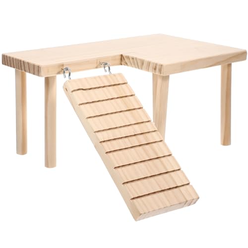 JUMPLAWN 1Satz Hamster Kletterleiter aus Holz Langlebig Bissbeständig für Hamster und Kleine Fördert Balance Bewegung Käfigzubehör für Gesundes Haustierleben JUMPLAWN 1Satz Hamster Kletterleiter aus Holz Langlebig Bissbeständig für Hamster und Kleine Fördert Balance Bewegung Käfigzubehör für Gesundes Haustierleben von JUMPLAWN