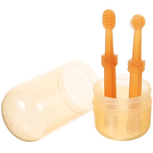 JUMPLAWN 1Satz Haustierzahnbürste für Kleine Hunde Zahnbürsten für Welpen Ergonomisches Design zur Effektiven Mundpflege und gegen Mundgeruch Praktisch für Zuhause JUMPLAWN 1Satz Haustierzahnbürste für Kleine Hunde Zahnbürsten für Welpen Ergonomisches Design zur Effektiven Mundpflege und gegen Mundgeruch Praktisch für Zuhause von JUMPLAWN