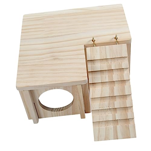 JUMPLAWN 1Satz Holz für Hamsterverstecke Hölzerne Kaninchenhütte für Kleine Installieren Reinigen DIY und Dekorationsmöglichkeiten JUMPLAWN 1Satz Holz für Hamsterverstecke Hölzerne Kaninchenhütte für Kleine Installieren Reinigen DIY und Dekorationsmöglichkeiten von JUMPLAWN