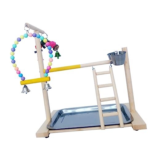 JUMPLAWN 1Satz Papagei Stand Rack aus Vogel Aktivität und Training für Papageien Wellensittiche und Andere Umweltfreundliches Material Vielseitige JUMPLAWN 1Satz Papagei Stand Rack aus Vogel Aktivität und Training für Papageien Wellensittiche und Andere Umweltfreundliches Material Vielseitige von JUMPLAWN