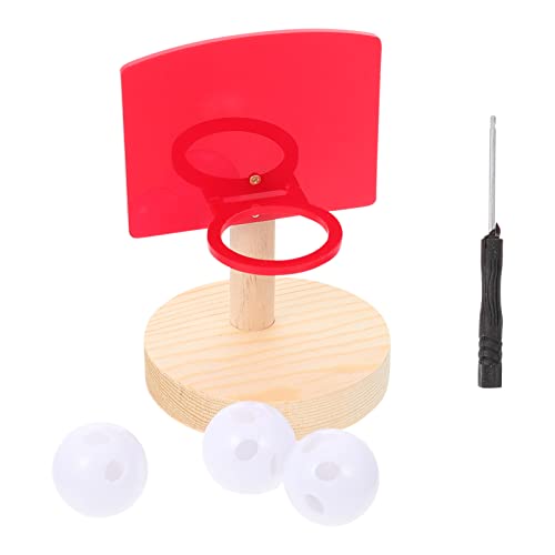 JUMPLAWN Papageien Basketball Spielzeug Intelligenzspielzeug für Vögel Trainingsspielzeug für Nymphensittiche und Sittiche Kleiner Basketball für Haustiere Vogelbedarf von JUMPLAWN