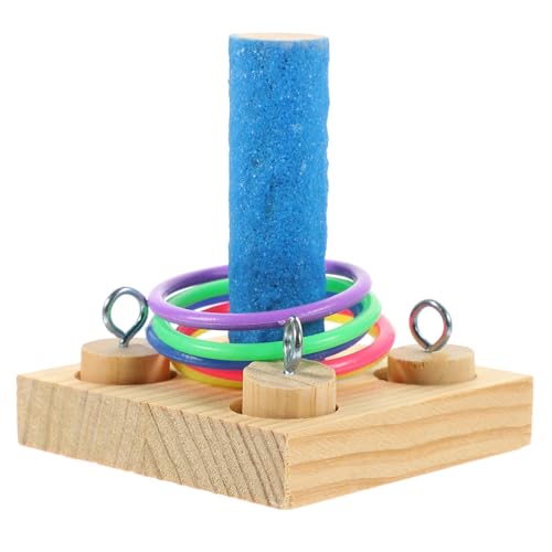 JUMPLAWN 1Satz Vogelspielzeug für Sittiche und Papageien Pädagogisches Intelligenzspielzeug Interaktives Lernspielzeug mit Bunten Ringen Fördert Aktivität und Einsamkeit JUMPLAWN 1Satz Vogelspielzeug für Sittiche und Papageien Pädagogisches Intelligenzspielzeug Interaktives Lernspielzeug mit Bunten Ringen Fördert Aktivität und Einsamkeit von JUMPLAWN
