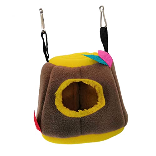 JUMPLAWN 1Stück Hamster Hängematte aus Plüsch Schlafnest für Kleine Haustiere Warmes Höhlenbett für Hamster und Meerschweinchen mit Aufhängung und Niedlichem Design für Kalte JUMPLAWN 1Stück Hamster Hängematte aus Plüsch Schlafnest für Kleine Haustiere Warmes Höhlenbett für Hamster und Meerschweinchen mit Aufhängung und Niedlichem Design für Kalte von JUMPLAWN