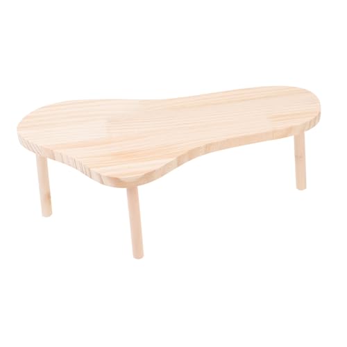 JUMPLAWN Holz Hamsterplattform Mit Stützplattform Für Kleintiere Spielplatz Mit Raum Für Laufräder Futternäpfe Und Wasserflaschen Für Hamster Meerschweinchen JUMPLAWN Holz Hamsterplattform Mit Stützplattform Für Kleintiere Spielplatz Mit Raum Für Laufräder Futternäpfe Und Wasserflaschen Für Hamster Meerschweinchen von JUMPLAWN