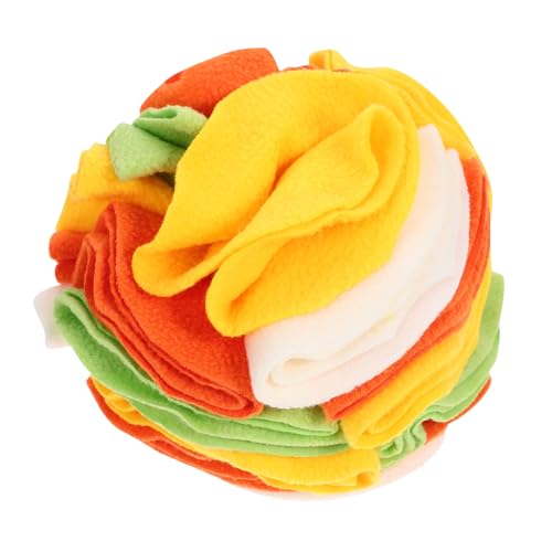 JUMPLAWN 1Stück Schnüffelball für Lustiges Futterspielzeug aus Polarer Fleece für Welpen Verlangsamtes Füttern und Geruchstraining und Pädagogisches JUMPLAWN 1Stück Schnüffelball für Lustiges Futterspielzeug aus Polarer Fleece für Welpen Verlangsamtes Füttern und Geruchstraining und Pädagogisches von JUMPLAWN