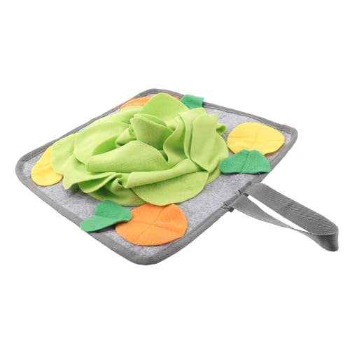 JUMPLAWN 1Stück Schnüffelmatte Futterspielzeug für Langsames Füttern Training Nasenriecher für Kleine Haustiere Robust und Tragbar JUMPLAWN 1Stück Schnüffelmatte Futterspielzeug für Langsames Füttern Training Nasenriecher für Kleine Haustiere Robust und Tragbar von JUMPLAWN