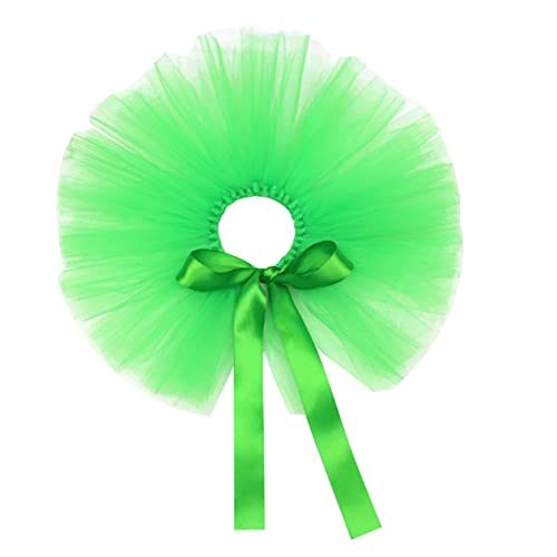 JUMPLAWN 1stück Gauze Rock Für Haustiere Grüne Tüllskirt Für Patrick's Day Atmungsaktive Und Bequeme Hundekleidung Festliche Tierbekleidung Für Haustierpartys Und Feierlichkeiten von JUMPLAWN