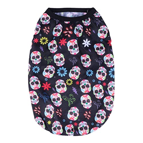 JUMPLAWN 1stk Hundekleidung Hundeshirt Für Kleine Hunde Halloween-Cosplay-zubehör Hunde-Pyjama Halloween-katzenkleid Hundekostüme Für Große Hunde Dinosaurierkostüm Welpe Dackel Stoff Weiß JUMPLAWN 1stk Hundekleidung Hundeshirt Für Kleine Hunde Halloween-Cosplay-zubehör Hunde-Pyjama Halloween-katzenkleid Hundekostüme Für Große Hunde Dinosaurierkostüm Welpe Dackel Stoff Weiß von JUMPLAWN