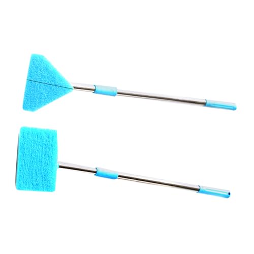 JUMPLAWN Aquarium-reinigungsbürsten-Set Teleskop-Schwamm Bürstengriff Schrubber 2 Stück Sky- JUMPLAWN Aquarium-reinigungsbürsten-Set Teleskop-Schwamm Bürstengriff Schrubber 2 Stück Sky- von JUMPLAWN