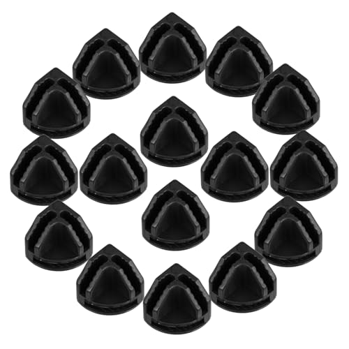 JUMPLAWN 20St -Card-Verbindungsschnalle Siegelmaschine Siegelclips Flexibler Expander Haustier- Haken multifunktionale Clips Eckverbinder Drahtkäfig-Schnallenclips Abs Black JUMPLAWN 20St -Card-Verbindungsschnalle Siegelmaschine Siegelclips Flexibler Expander Haustier- Haken multifunktionale Clips Eckverbinder Drahtkäfig-Schnallenclips Abs Black von JUMPLAWN