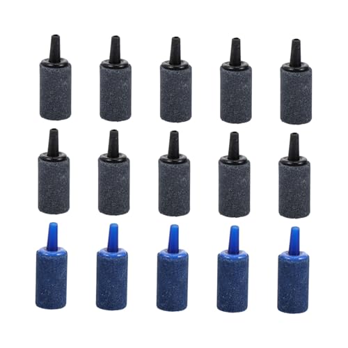 JUMPLAWN 20Stücke Luftblasenstein für Aquarium Zylindrischer Sprudelstein Diffusor für Schlauch Gleichmäßige Luftdiffusion Langlebig JUMPLAWN 20Stücke Luftblasenstein für Aquarium Zylindrischer Sprudelstein Diffusor für Schlauch Gleichmäßige Luftdiffusion Langlebig von JUMPLAWN