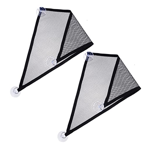 JUMPLAWN 2Stücke Atmungsaktive Haustier Mesh Hängematte für Reptilienbetten für Eidechsen Schlangen und Geckos mit Saugknöpfen und Metallring Platzsparend und Langlebig von JUMPLAWN