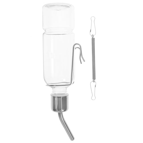 JUMPLAWN 2Stücke Automatische Wasserspender für Kleine Haustiere Auslaufsichere Trinkflasche aus für Hamster Meerschweinchen und Kaninchen Haustierbedarf von JUMPLAWN