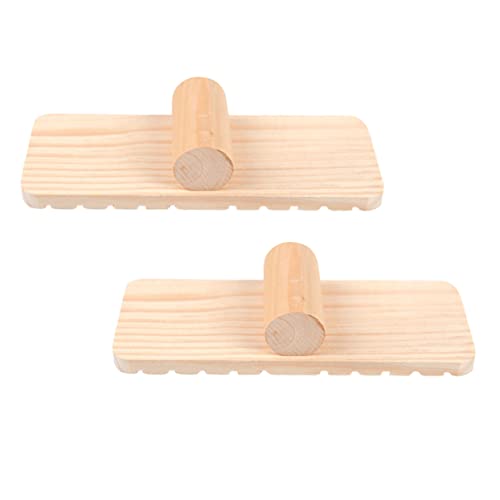 JUMPLAWN 2Stücke Holz Hamster Wippe für Kleintiere Kauspielzeug für Hamster Ratten Meerschweinchen für Käfige Langlebig und Sicher und Training JUMPLAWN 2Stücke Holz Hamster Wippe für Kleintiere Kauspielzeug für Hamster Ratten Meerschweinchen für Käfige Langlebig und Sicher und Training von JUMPLAWN