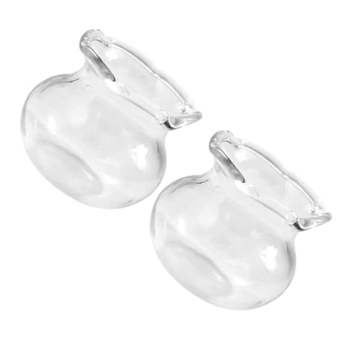 JUMPLAWN 2stücke Miniatur Glasfischschalen Für Dekoration Kreative Zubehör Klare Fische Für Mini-szenen Und Wohnraumgestaltung JUMPLAWN 2stücke Miniatur Glasfischschalen Für Dekoration Kreative Zubehör Klare Fische Für Mini-szenen Und Wohnraumgestaltung von JUMPLAWN