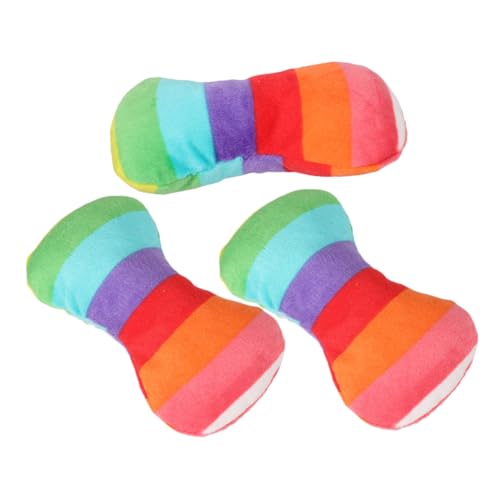 JUMPLAWN 3 STK Hundespielzeug aus Plüschknochen Styling- Junge Deckeldosen Tierspielzeug Hundeliebhaber interaktives Welpenzahnknochen Kauspielzeug Sherpa JUMPLAWN 3 STK Hundespielzeug aus Plüschknochen Styling- Junge Deckeldosen Tierspielzeug Hundeliebhaber interaktives Welpenzahnknochen Kauspielzeug Sherpa von JUMPLAWN