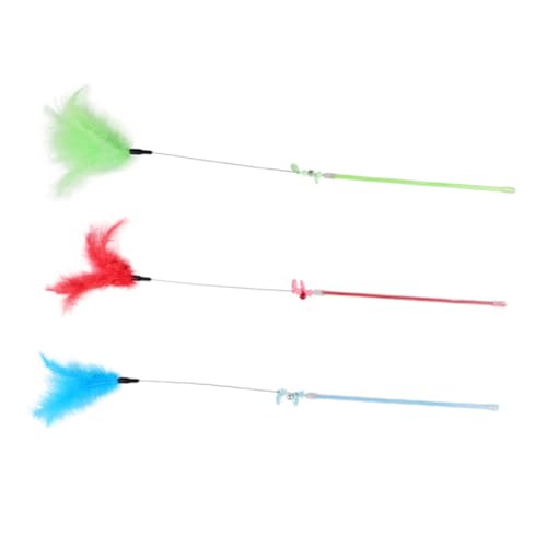 JUMPLAWN Material Katzenspielzeug-Set 3-teilig Katzenspielzeug Zum Spielen Und Trainieren JUMPLAWN Material Katzenspielzeug-Set 3-teilig Katzenspielzeug Zum Spielen Und Trainieren von JUMPLAWN