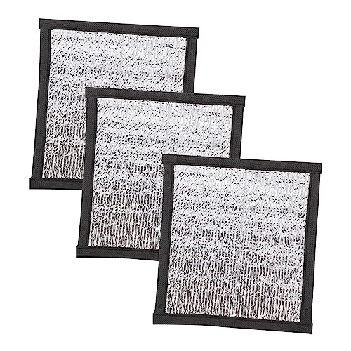 JUMPLAWN 3St Heizkissen Schildkrötentisch Heizmatte Winter-Chinchilla-Matte coop Gecko heizpad heitzkissen zubehör glasbehälter Wintertierwärmer wärmende Unterlage Aluminiumkaschierte Folie von JUMPLAWN