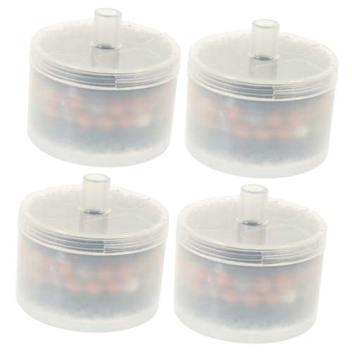 JUMPLAWN 4 Stück Katzenbrunnen Filter Ersatzfilter für Haustier Trinkbrunnen Wasserfilter Kompatibel mit Cat Water Dispenser Premium Kunststofffilter für Sauberes Trinkwasser Kompakt und von JUMPLAWN
