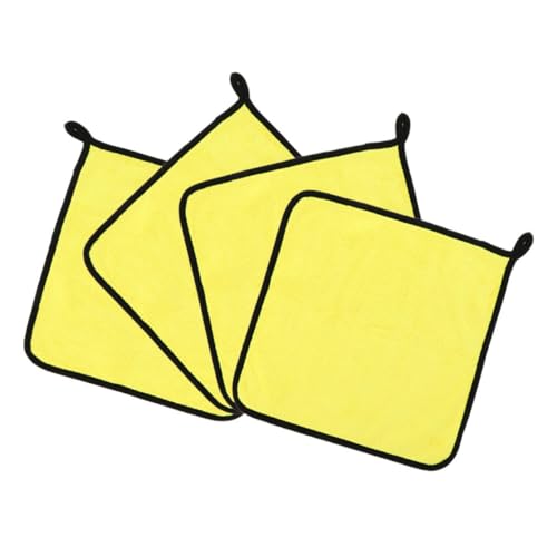 JUMPLAWN 4 Stück Saugfähiges Haustierhandtuch Haustiere Haustier Reinigungshandtuch Haustier Badezubehör Haustier Waschlappen Igel Handtuch Haustier Handtuch Kaninchen Handtuch von JUMPLAWN
